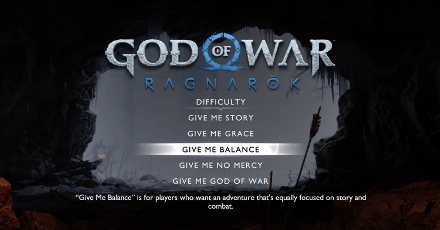 GoW Ragnarok - Difficulty