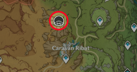 Genshin - Fungus Capture Zone 4 Map
