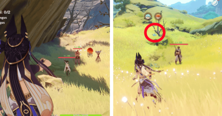 Genshin - Fungus Capture Zone 4 - Beware of enemies