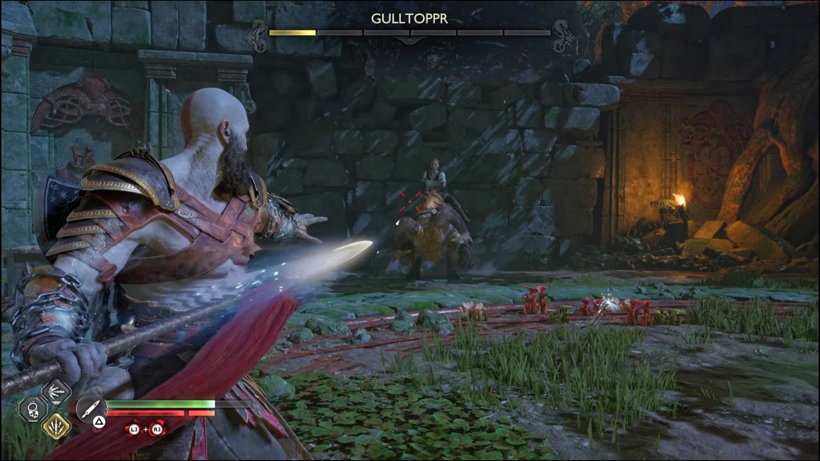 Ragnarok - Use Ranged Spear Attacks