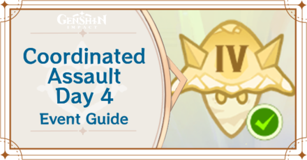 Genshin Impact - Coordinated Assault Day 4 Guide for Special Training Event