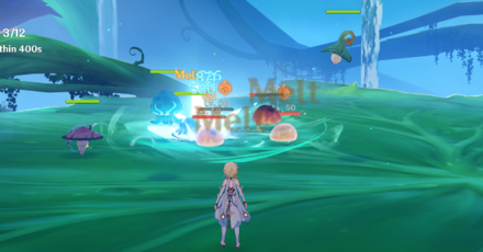 Genshin - Coordinated Assault Day 4 - Gather enemies