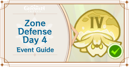 Genshin Impact - Zone Defense Day 4 Guide for Special Training Event