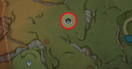 Genshin - Fungus Capture Zone 5 Map