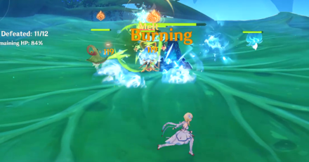 Genshin - Zone Defense Day 4 - trigger reactions