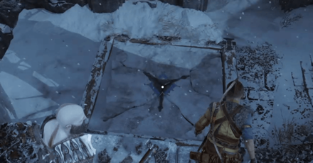 God of War Ragnarok - Cracked Floor Above