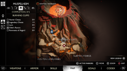God of War Ragnarok - Frozen Flame Location 6