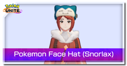 Pokemon UNITE - Pokemon Face Hat (Snorlax)
