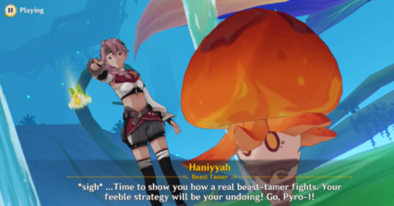 Genshin - The Strongest Opponent! The Biggest Crisis! Quest Step 4 - Defeat Haniyyah Once