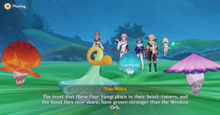 Genshin - The Strongest Opponent! The Biggest Crisis! Quest Step 8 - Another cutscene with Layla and Yae Miko