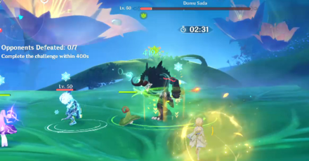 Genshin - Coordinated Assault Day 5 - defeat Mitachurls