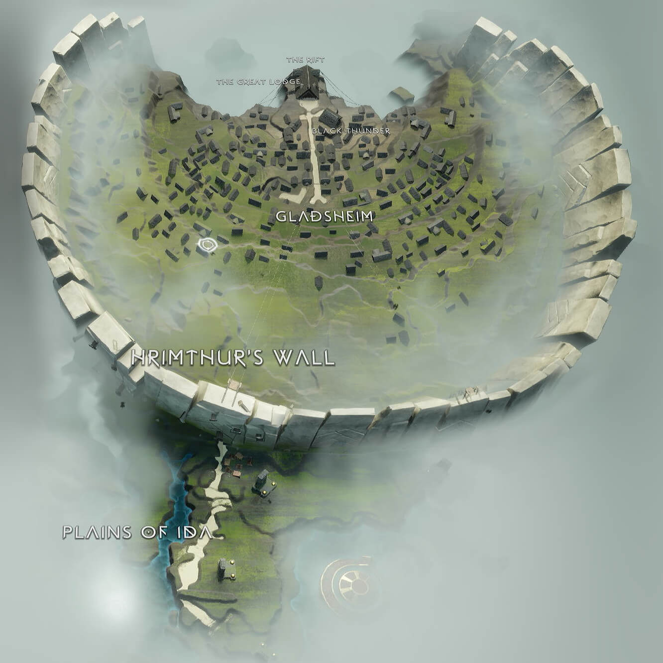 GoW Ragnarok Interactive Map