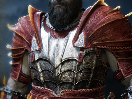 Dragon Scaled Breastplate Armor