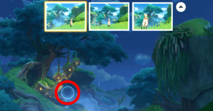 Genshin - How to Angle to Span Photo-Taking Points Day 1 Gandharva Ville