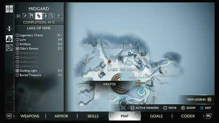 Gauntlets of Guiding Light Map