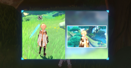 Genshin - How to Angle to Span Photo-Taking Points Photoshoot Option