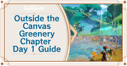 Genshin Impact - Outside the Canvas Inside the Lens Greenery Chapter Day 1 Guide