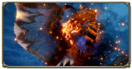 MH Rise Sunbreak - Risen Teostra Monster Partial Banner