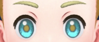 Pokemon Scarlet and Violet SV - Light blue with gold pupils