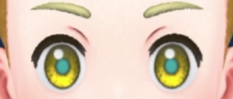 Pokemon Scarlet and Violet SV - Yellow with blue pupils