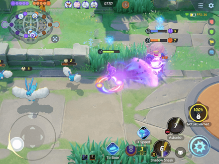 Pokemon UNITE - Astonish on Mr. Mime