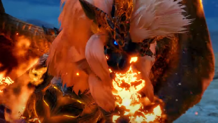 MH Rise Sunbreak Risen Teostra Close-up