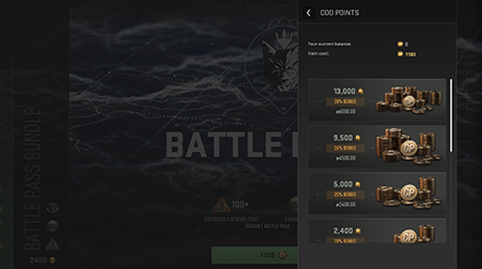 Warzone 2.0 - COD Points Purchase