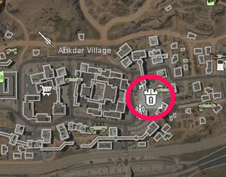 ahkdar village stronghold