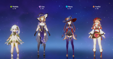 Genshin - Seventeen Fleets Guide 2 - Character