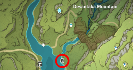 Genshin - Outside the Canvas Inside the Lens Greenery Chapter Day 2 - Seventeen Fleets Location