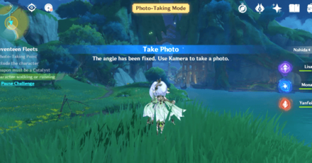 Genshin - Seventeen Fleets Guide 3 - Character must be walking or running