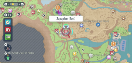 Pokemon Scarlet and Violet SV - Zapapico Location.png