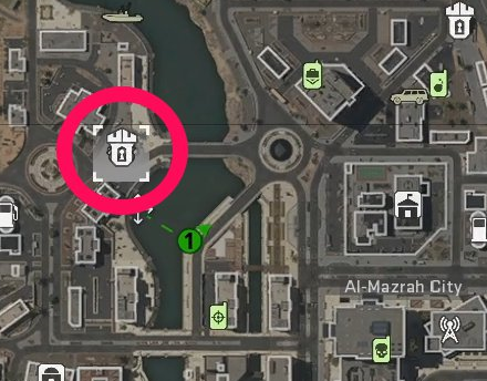 west of al mazrah stronghold