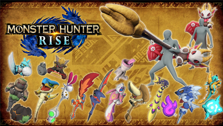 MH Rise Sunbreak - Stuffed Monster Layered Weapons