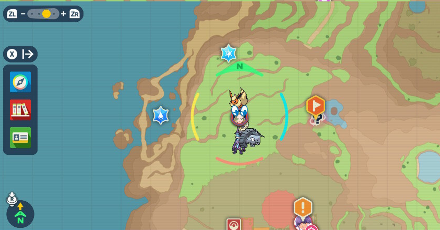 Pokemon Scarlet and Violet SV - TM007 - Protect TM Map Location