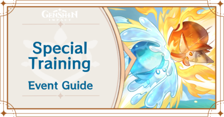 Genshin Impact - Special Training Event Guide