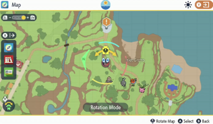 Pokemon Scarlet and Violet SV - TM032 - Swift TM Map Location