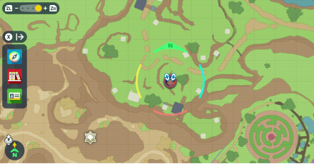 Pokemon Scarlet and Violet SV - TM038 - Flame Charge TM Overworld Location