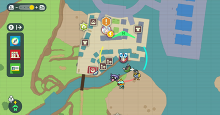 Pokemon Scarlet and Violet SV Surf TM Overworld Location