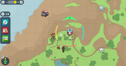 Pokemon Scarlet and Violet SV - TM046 - Avalanche TM Map Location