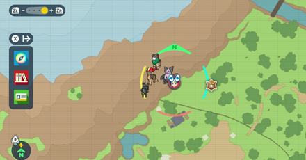 Pokemon Scarlet and Violet SV - TM151 - Phantom Force TM Overworld Location