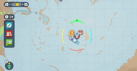 Pokemon Scarlet and Violet SV Snowscape TM Overworld Location