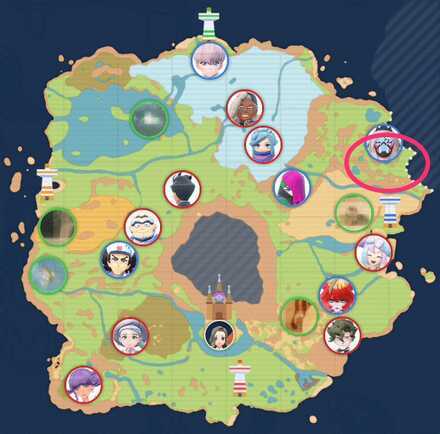 North Province (Area Two) Location