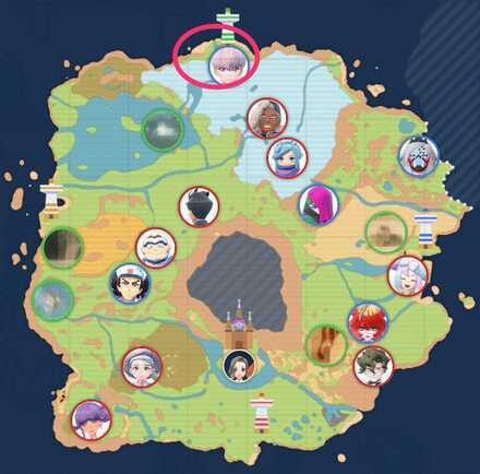 North Province (Area Three) Location