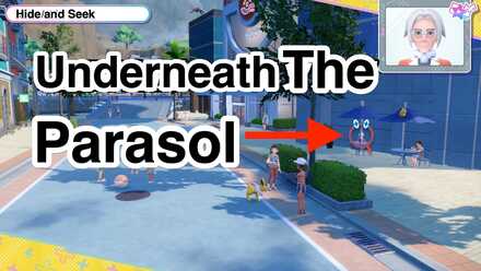 Underneath the Parasol Pokemon Scarlet and Violet