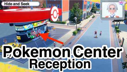 Pokemon Center Reception Pokemon Scarlet and Violet
