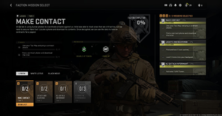 Warzone 2.0 - DMZ Faction Missions