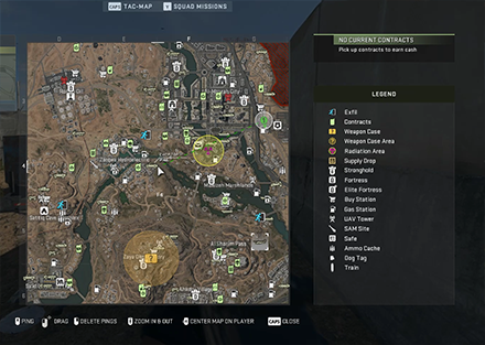 Warzone 2.0 - Tac Map DMZ