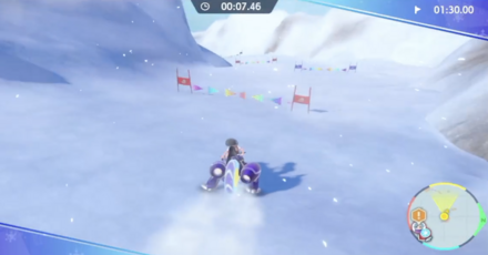 Snow Slope Run Challenge - Pokemon Scarlet and Violet (SV)