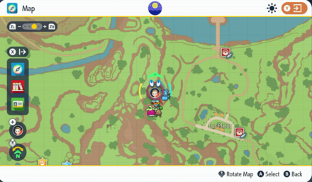 Pokemon Scarlet & Violet - TM032 Swift Map Location